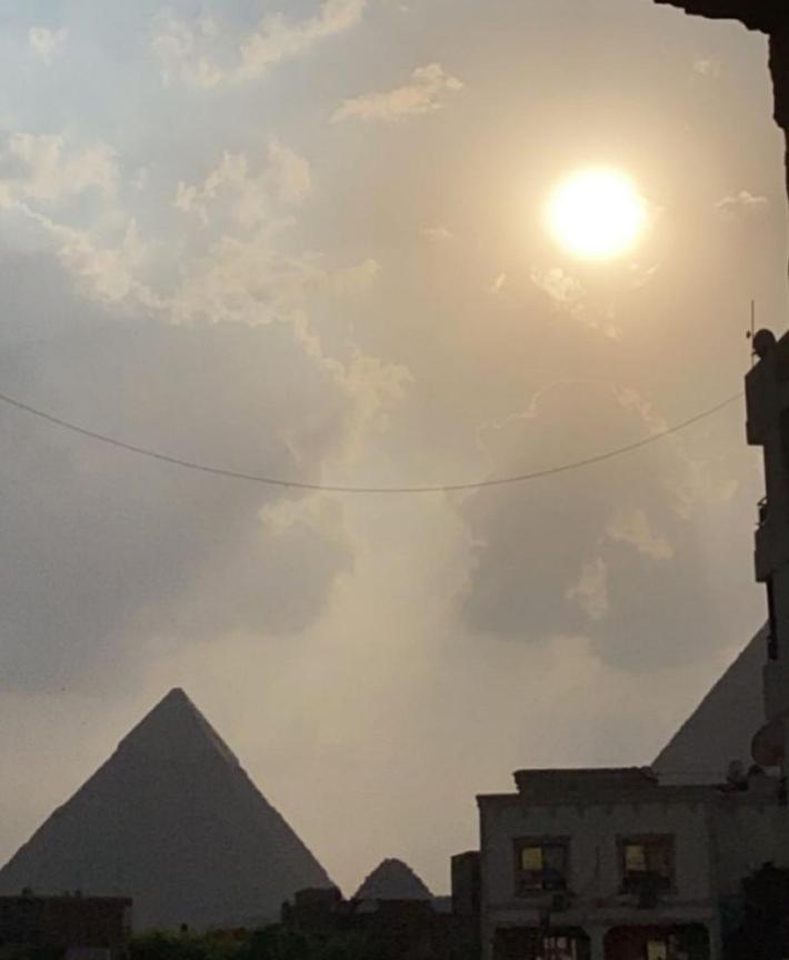 Asma Pyramids View Hotel Kafrat al Jabal ภายนอก รูปภาพ